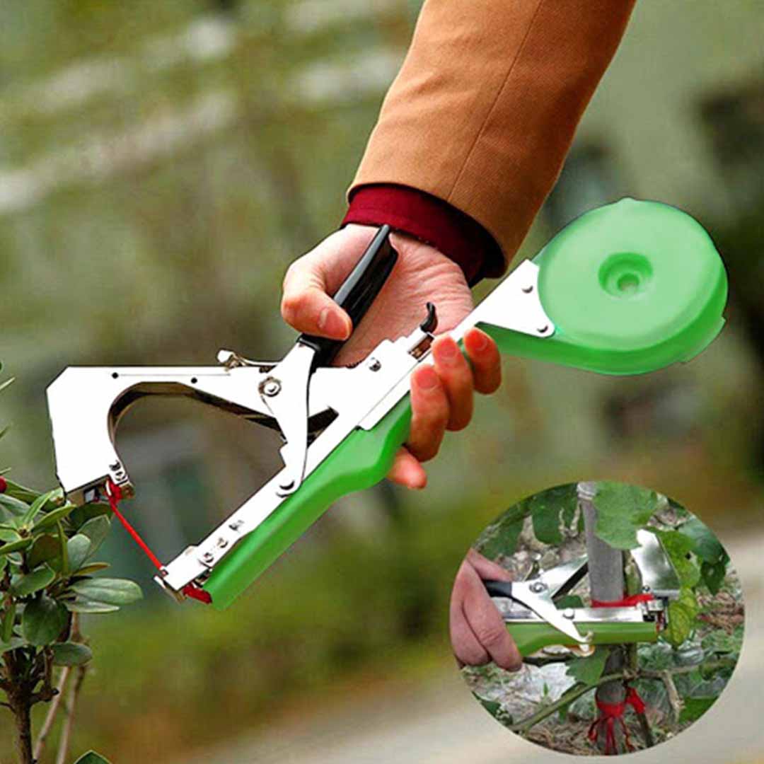 Set 2 x Aparat pentru legat vita de vie, pomi fructiferi si legume + 40 Role + 20 000 Capse CADOU