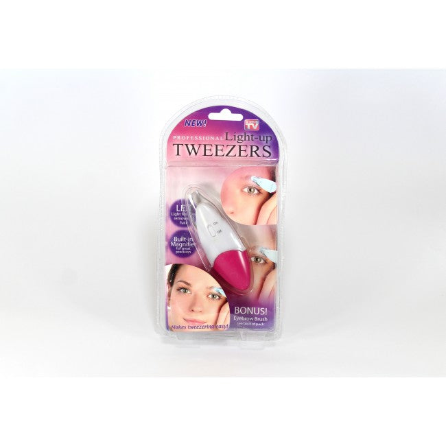 Penseta cu LED si Lupa Tweezers HH-288