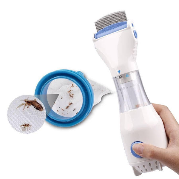 Pieptene aspirator impotriva paduchilor si parazitilor, V-Comb PromotiiZilnice