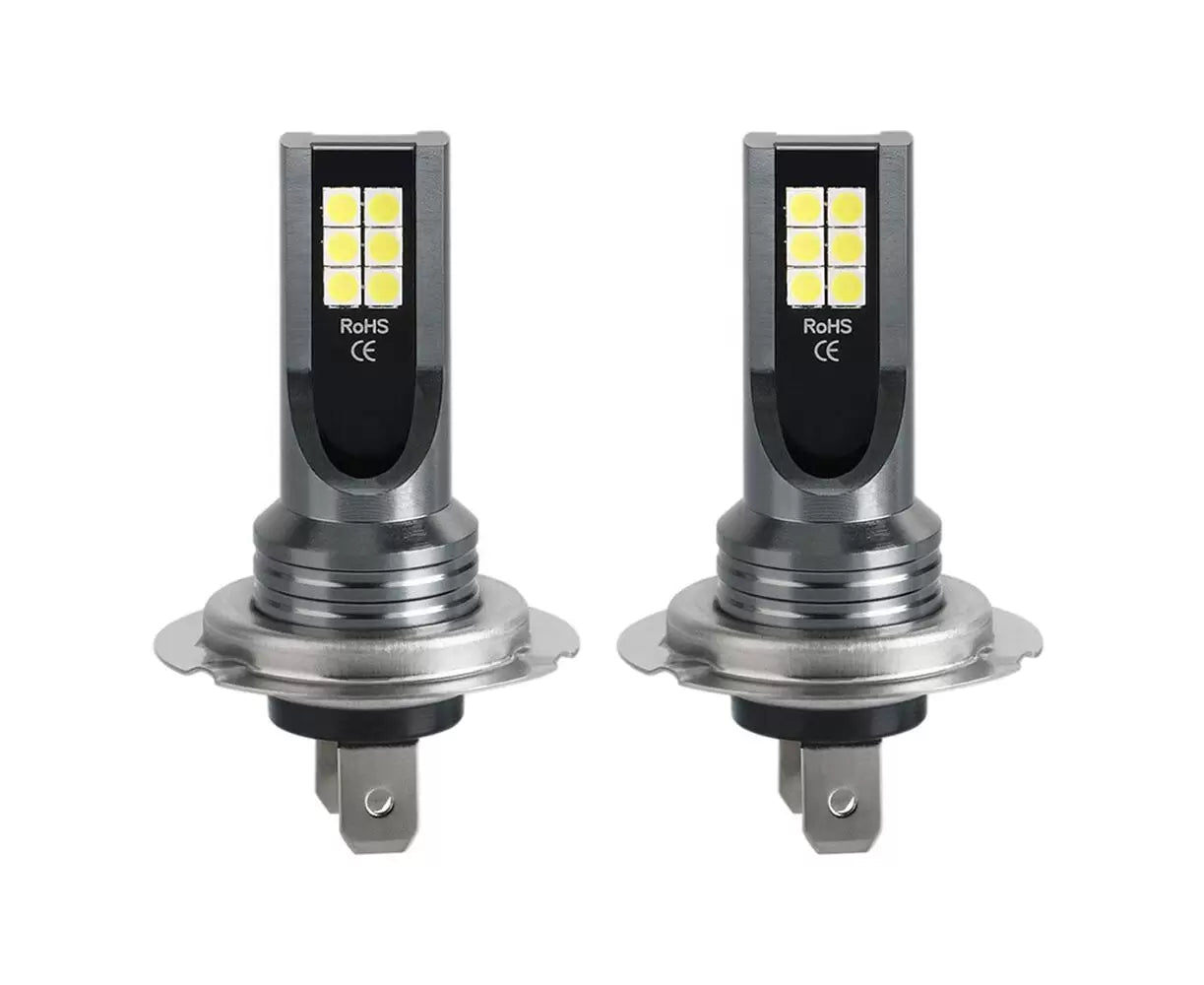Set 2 Becuri auto LED H7 110W/set 12 LED SMD