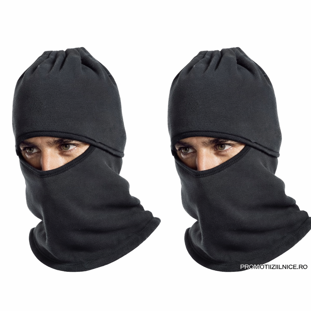 Pachet 1+1 Cadou Cagula 3in1 Fleece Unisex – Protectie Termica pentru Iarna, Schi, Moto, Drumetii PromotiiZilnice