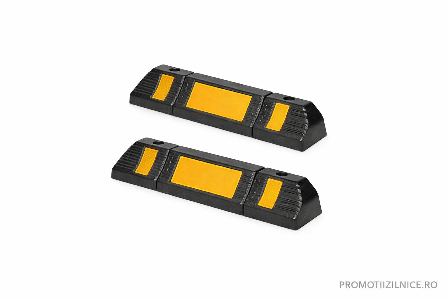 Opritoare roți auto reflectorizante – Set 2 bucăți pentru parcare sigură – Cauciuc durabil PromotiiZilnice