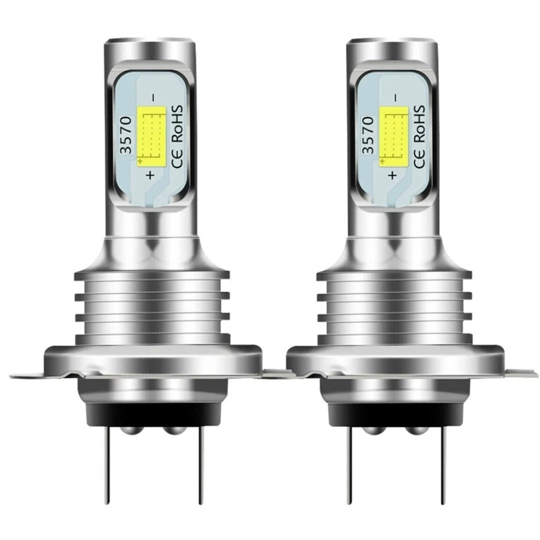Set 2 becuri auto LED H7, 4000LM, 6000K, 80W - PromotiiZilnice