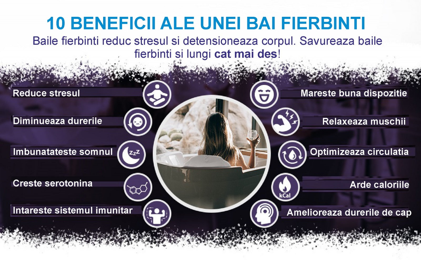 Perna pentru cada cu suport ergonomic pentru cap, material textil moale, alb - PromotiiZilnice