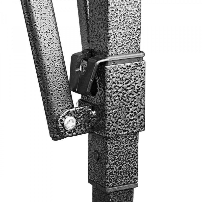 Pavilion textil 3x3 metri, prelata 800 g/mp, cort impermeabil cu structura metalica tip armonica