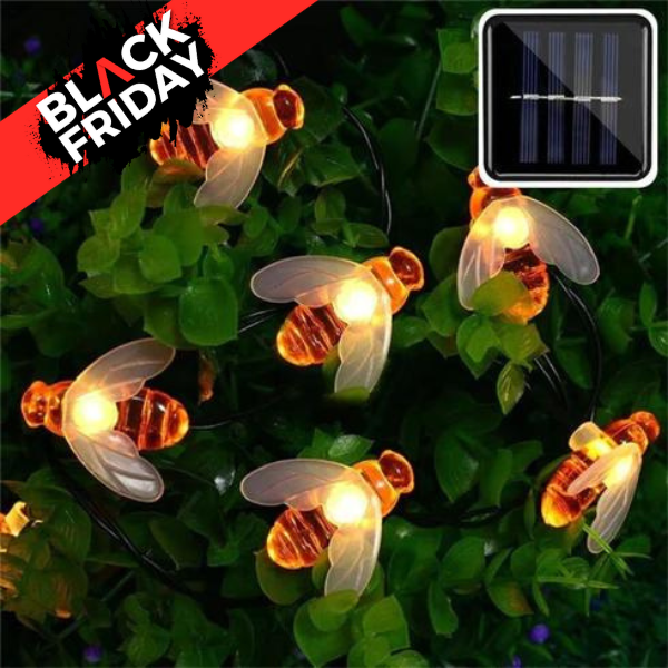 1+1 Gratis - Instalatie solara 50 albinute, alb cald