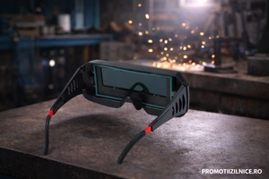 Pachet Profesional pentru Sudură – Masca Automată cu LCD + Ochelari Protecție + Mănuși PromotiiZilnice