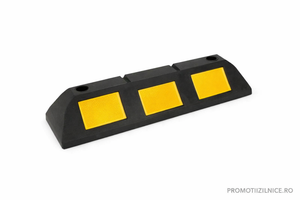 Opritoare roți auto reflectorizante – Set 2 bucăți pentru parcare sigură – Cauciuc durabil PromotiiZilnice
