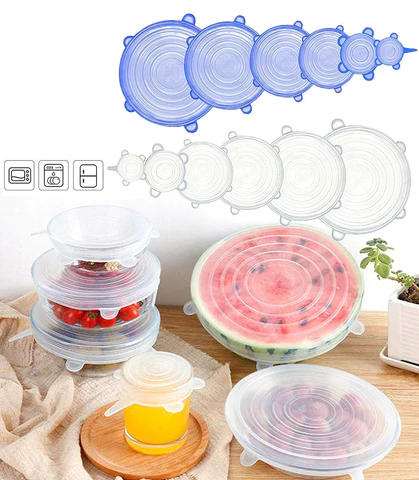 Set 12 Capace din Silicon