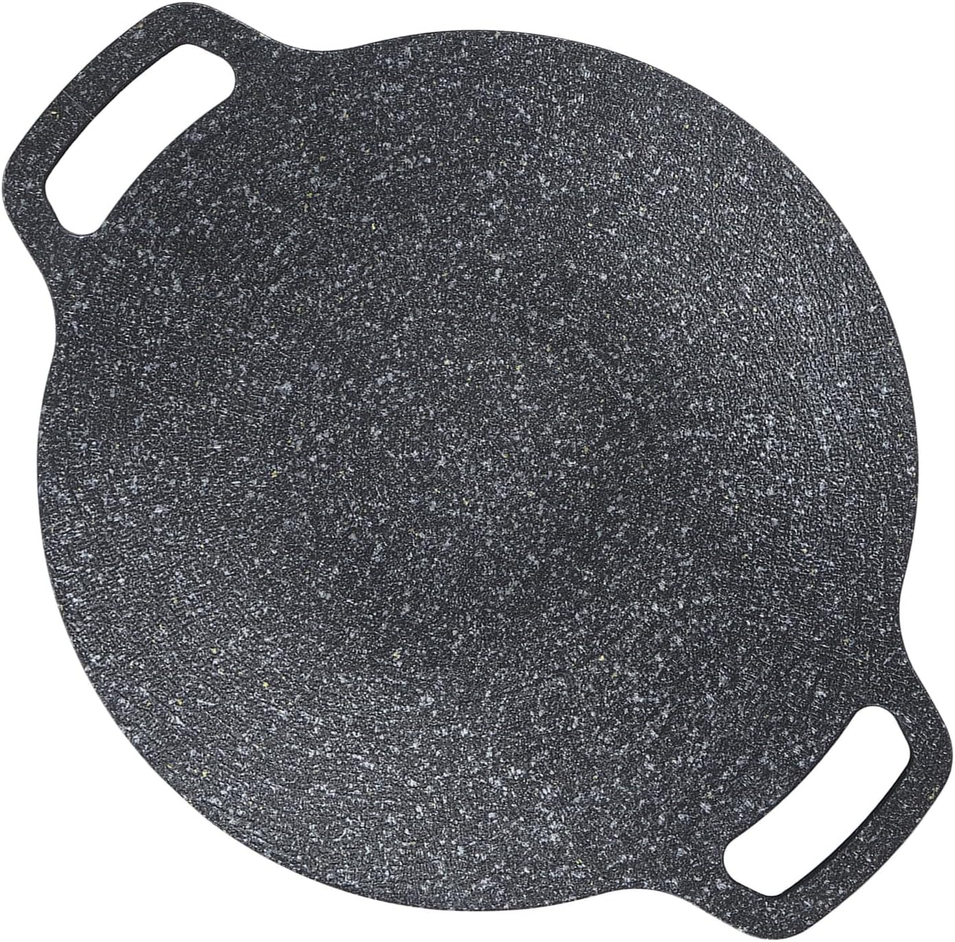 Set 2 x Tava copt rotunda, aluminiu, negru, 34cm