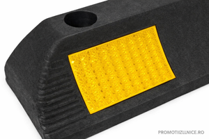 Opritoare roți auto reflectorizante – Set 2 bucăți pentru parcare sigură – Cauciuc durabil PromotiiZilnice