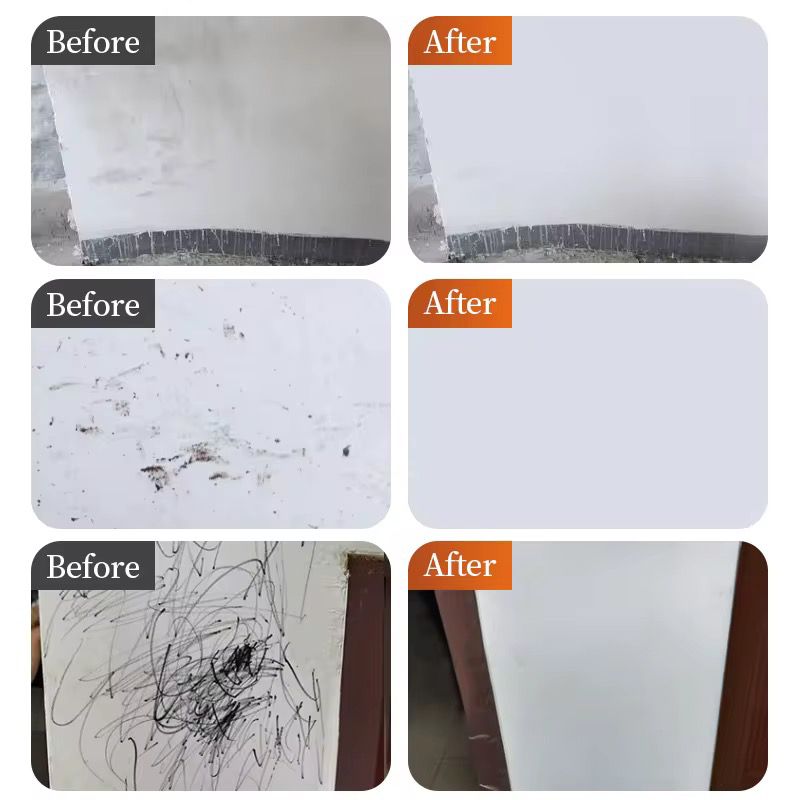 Pachet 1+1 CADOU Trafalet Multifunctional cu Rola si Rezervor Reutilizabil, pentru Repararea si Curatarea Peretilor, Lavabila Alba Inclusa, 500ml