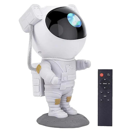 Proiector laser Astronaut cu joc de lumini nebula si stele, LED