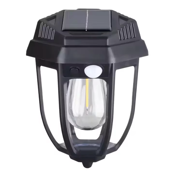 Pachet 2+1 CADOU Lampa solara LED cu incarcare solara, Pentru terasa, casa si curte, Pornire automata pe timp de noapte