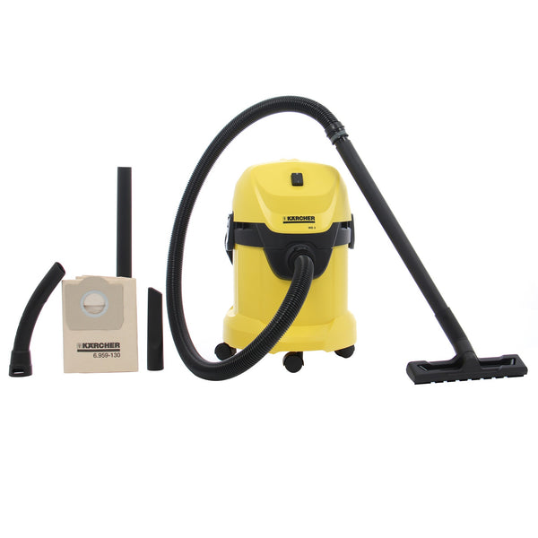 Aspirator Karcher WD 3 1.629-800.0, cu sac, multifunctional, aspirare uscata si umeda, 15 l, 1000 W