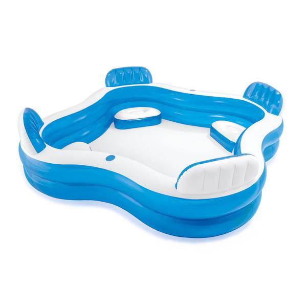 Piscina gonflabila pentru familie 229x229x66 cm, 4 persoane Intex