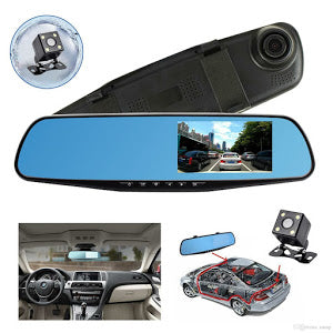 Â Oglinda auto DVR retrovizoare, camera fata-spate Full HD 1080