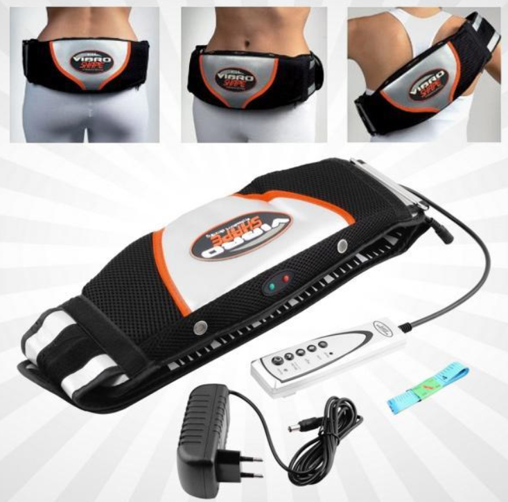 Centura Vibro Shape 2 in 1 pentru slabit cu efect sauna si masajÂ 