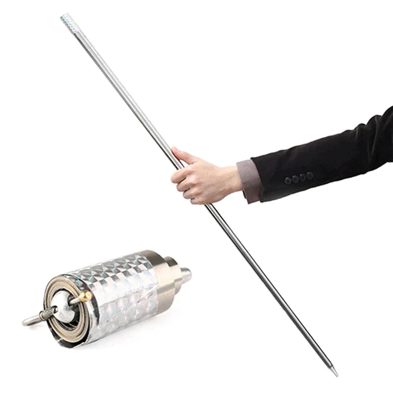 Bagheta magica profesionala, pliabila din inox, cu dimensiunea de 1.1m