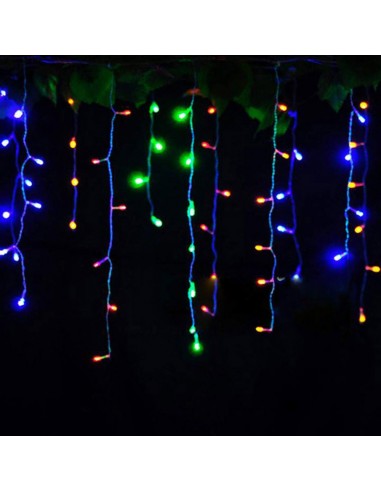 Set 3x Instalatie franjuri 12 M  alb rece sau albastru