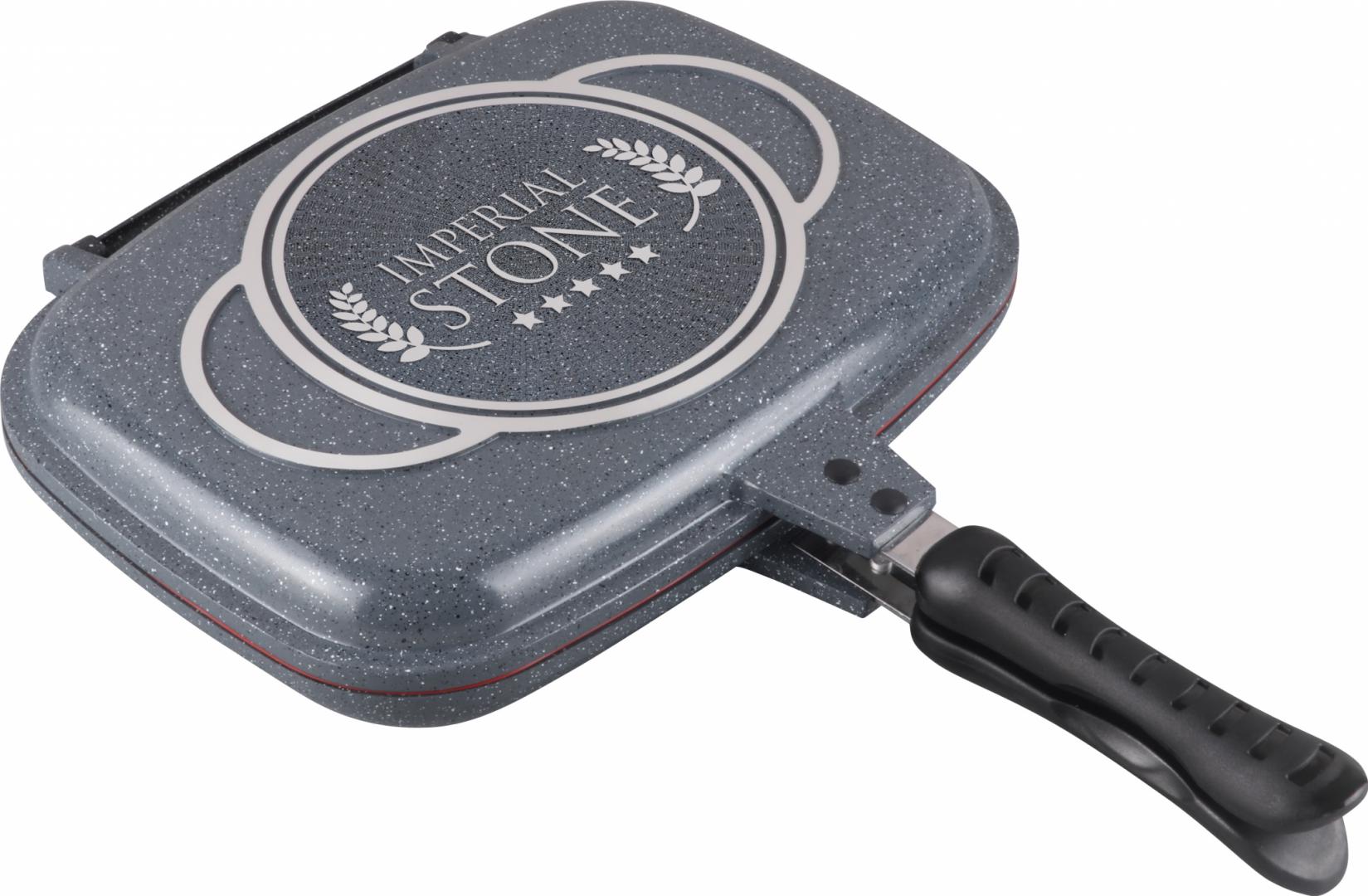 TIGAIE DUBLA ALUMINIU 32x24x7.5CM, GREY LINE, IMPERIAL STONE